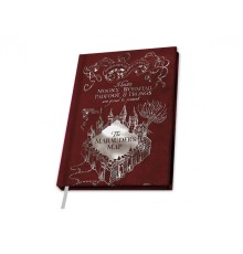 Записная книжка ABYstyle Harry Potter A5 Notebook Marauder's Map X4 ABYNOT032