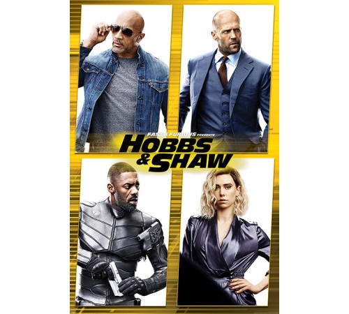 Постер Fast & Furious Presents: Hobbs & Shaw (Cast) А1