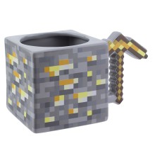 Кружка 3D Minecraft Gold Pickaxe Mug 550 ml PP8776MCF