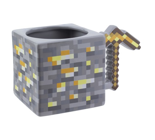 Кружка 3D Minecraft Gold Pickaxe Mug 550 ml PP8776MCF