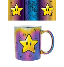 Кружка Pyramid: Nintendo: Super Mario (Star Power) Metallic Mugs FMG25308