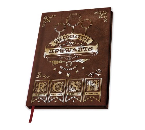 Записная книжка Harry Potter A5 Notebook Quidditch X4 ABYNOT036