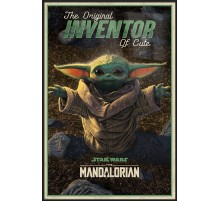 Постер Star Wars: The Mandalorian (The Original Inventor of Cute) A1