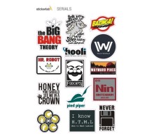 Лист стикеров Stickerlab - Serials