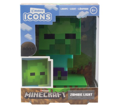 Светильник Minecraft Zombie Icon Light V2 PP6592MCFV2