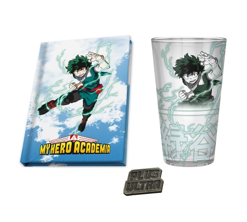 Набор подарочный My Hero Academia Heroes Бокал 400ml + значок + Записная книжка ABYPCK216