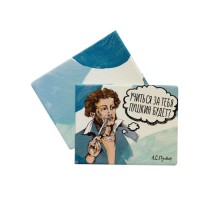 Обложка на зачётную книжку А.C. Пушкин