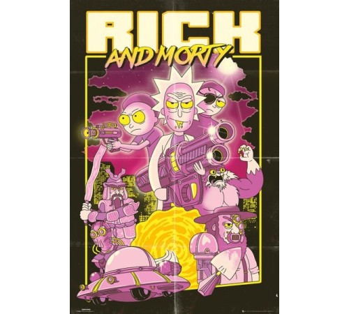 Постер Rick and Morty (Action Movie) А1 (88) FP4503