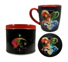 Набор кружка и подставка Harry Potter (Crests - Magical) Mug & Coaster In Tin 370ml GP85471