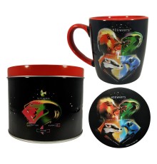 Набор кружка и подставка Harry Potter (Crests - Magical) Mug & Coaster In Tin 370ml GP85471