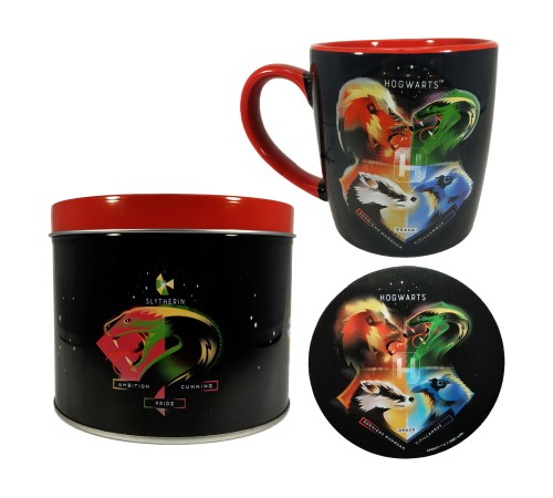 Набор кружка и подставка Harry Potter (Crests - Magical) Mug & Coaster In Tin 370ml GP85471