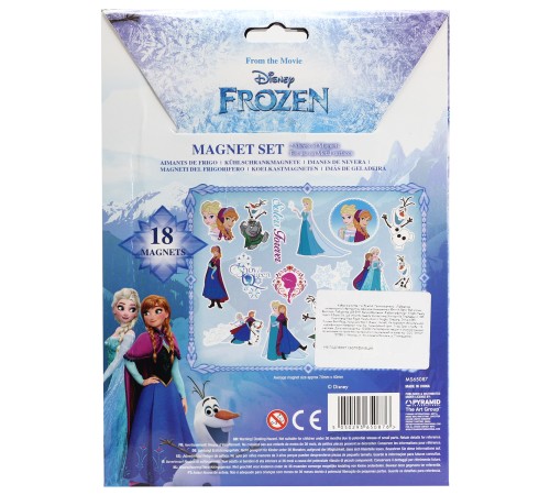 Набор магнитов Frozen (Sisters) 18шт MS65087