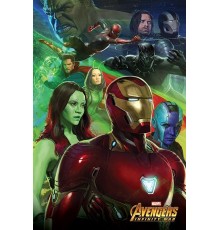 Постер Avengers Infinity War (Iron Man) А1