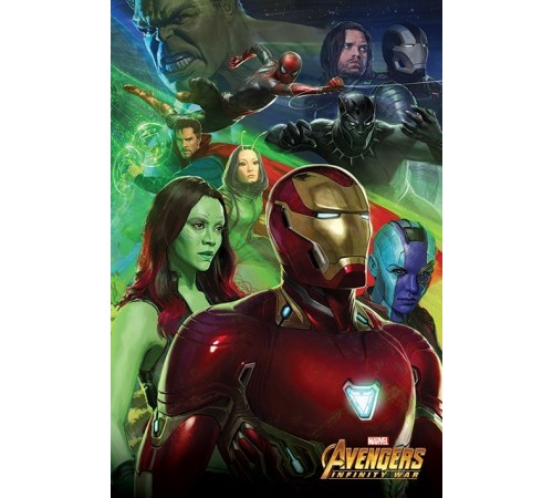 Постер Avengers Infinity War (Iron Man) А1