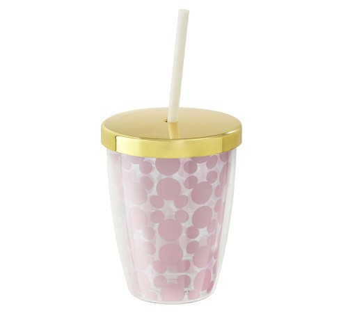 Кружка пластмассовая Funko Disney Classic Mickey Pastel Block Print Travel Tumbler UT-DI06226