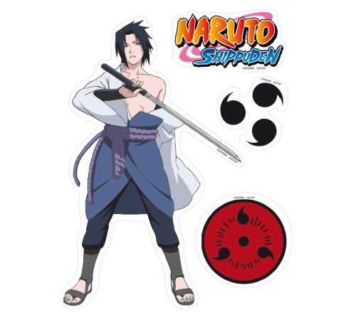 Наклейки Naruto Shippunden - Stickers - 16x11cm/ 2 Sheets - Sasuke/ Itachi X5 ABYDCO152