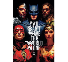 Постер Maxi DC Justice League Movie (Save The World)