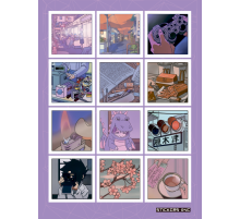 Лист стикеров Japan Mood