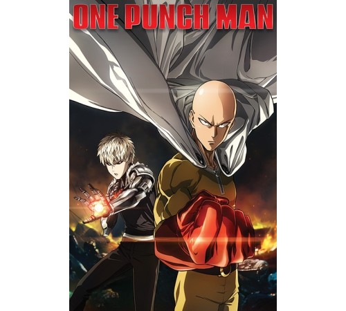 Постер One Punch Man (Destruction) А1