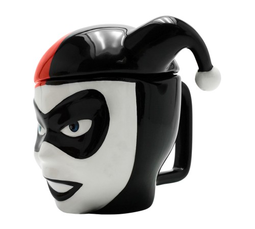 Кружка 3D с крышкой DC Comics Harley Quinn 300ml ABYMUG419