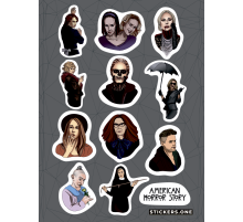 Лист стикеров «American Horror Story»