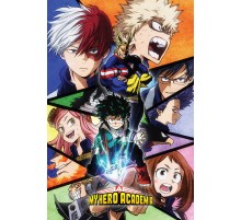 Постер My hero academy А1 № 212