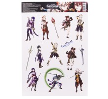 Набор наклеек Genshin Impact V1