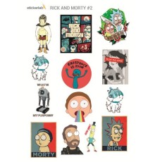 Лист стикеров Stickerlab - Rick & Morty #2