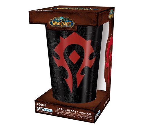 Бокал World of Warcraft Horde Box x2 400ml ABYVER154 Бокал World of Warcraft Horde Box x2 400ml ABYVER154