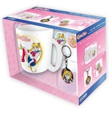 Набор ABYstyle: SAILOR MOON: Кружка + Брелок + Значки Sailor Moon ABYPCK091