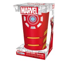 Бокал стеклянный Marvel Large Glass XXL 400 ml Iron Man box x2 ABYVER136