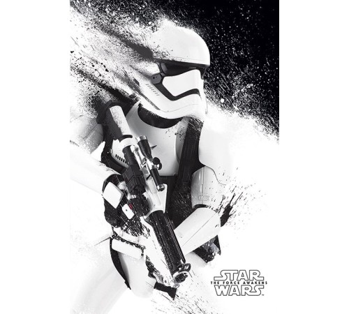 Постер Star Wars Episode VII (Stormtrooper Paint) А1