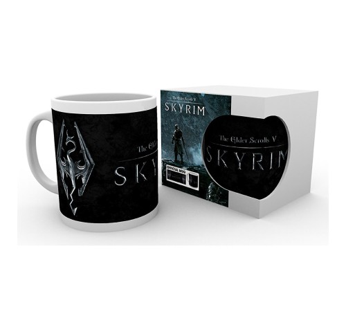 Кружка ABYstyle Gb Eye Skyrim Mug 320 ml Seal of Akatosh subli box x2 MG1352