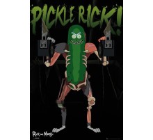 Постер Огурчик Рик (Pickle Rick) А1 № 92