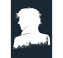 Открытка Sherlock