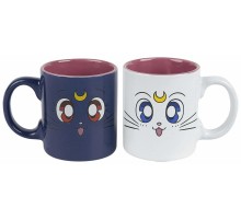 Кружка ABYstyle: SAILOR MOON: Luna & Artemisi (набор 2 шт.) ABYMUG481