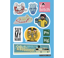 Лист стикеров «Breaking Bad»