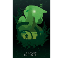 Poster Halo Infinite Lakeside A1