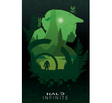 Poster Halo Infinite Lakeside A1