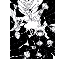 Открытка «Akatsuki Naruto»