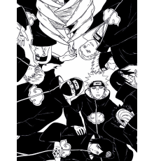 Открытка «Akatsuki Naruto»
