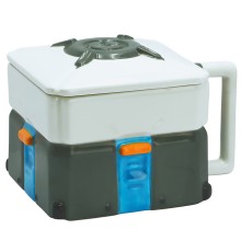 Кружка 3D с крышкой Overwatch Lootbox 500 ml ABYMUG678