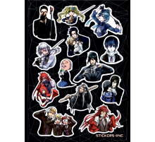 Лист стикеров «Black Butler»