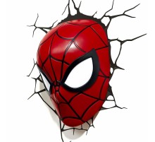 Светильник 3D Spiderman Mask
