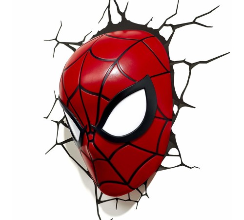 Светильник 3D Spiderman Mask