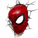 Светильник 3D Spiderman Mask