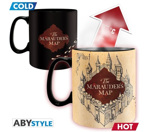 Кружка Harry Potter Marauder Heat Change 460ml ABYMUG301