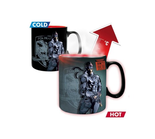 Кружка Metal Gear Solid Mug Heat Change 460 ml Solid Snake x2 ABYMUG845