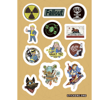 Лист стикеров «Fallout»