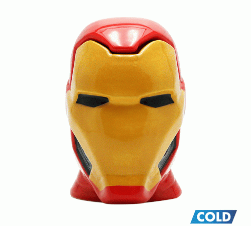 Кружка 3D ABYstyle: MARVEL: Mug 3D: Heat Change: IRON MAN x2 ABYMUG421